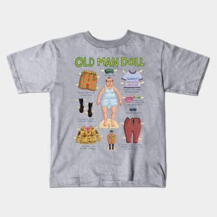 Old Man Doll Kids T-Shirt